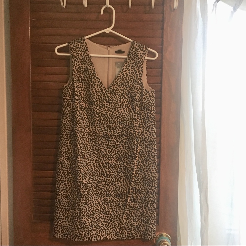 Ann Taylor leopard dress